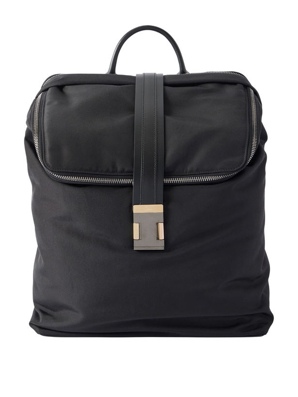 Photo: Christian Louboutin - Nox Leather-Trimmed Nylon Backpack