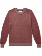 Brunello Cucinelli - Ribbed Cashmere Sweater - Red