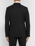 TOM FORD - Black Shelton Slim-Fit Satin-Trimmed Wool Tuxedo Jacket - Black