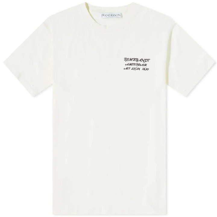 Photo: JW Anderson Men's Rembrandt Oversized T-Shirt in Off White
