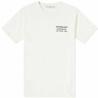 JW Anderson Men's Rembrandt Oversized T-Shirt in Off White