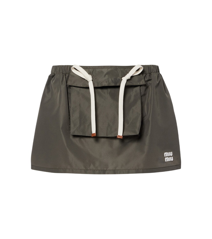 Photo: Miu Miu Technical miniskirt