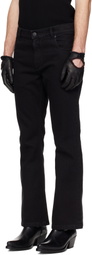 Ernest W. Baker Black Flare Jeans
