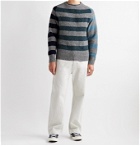 Howlin' - Acid Journey Striped Wool Sweater - Gray