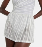 Missoni Mare Zig-zag knit miniskirt