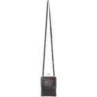 Ann Demeulemeester SSENSE Exclusive Black and Grey Wallet Bag
