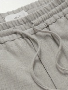 Mr P. - Tapered Virgin Wool-Blend Sweatpants - Gray