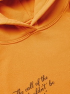 Reese Cooper® - Call of the Wild Printed Cotton-Jersey Hoodie - Yellow