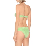 Lisa Marie Fernandez - Buckle bandeau terrycloth bikini
