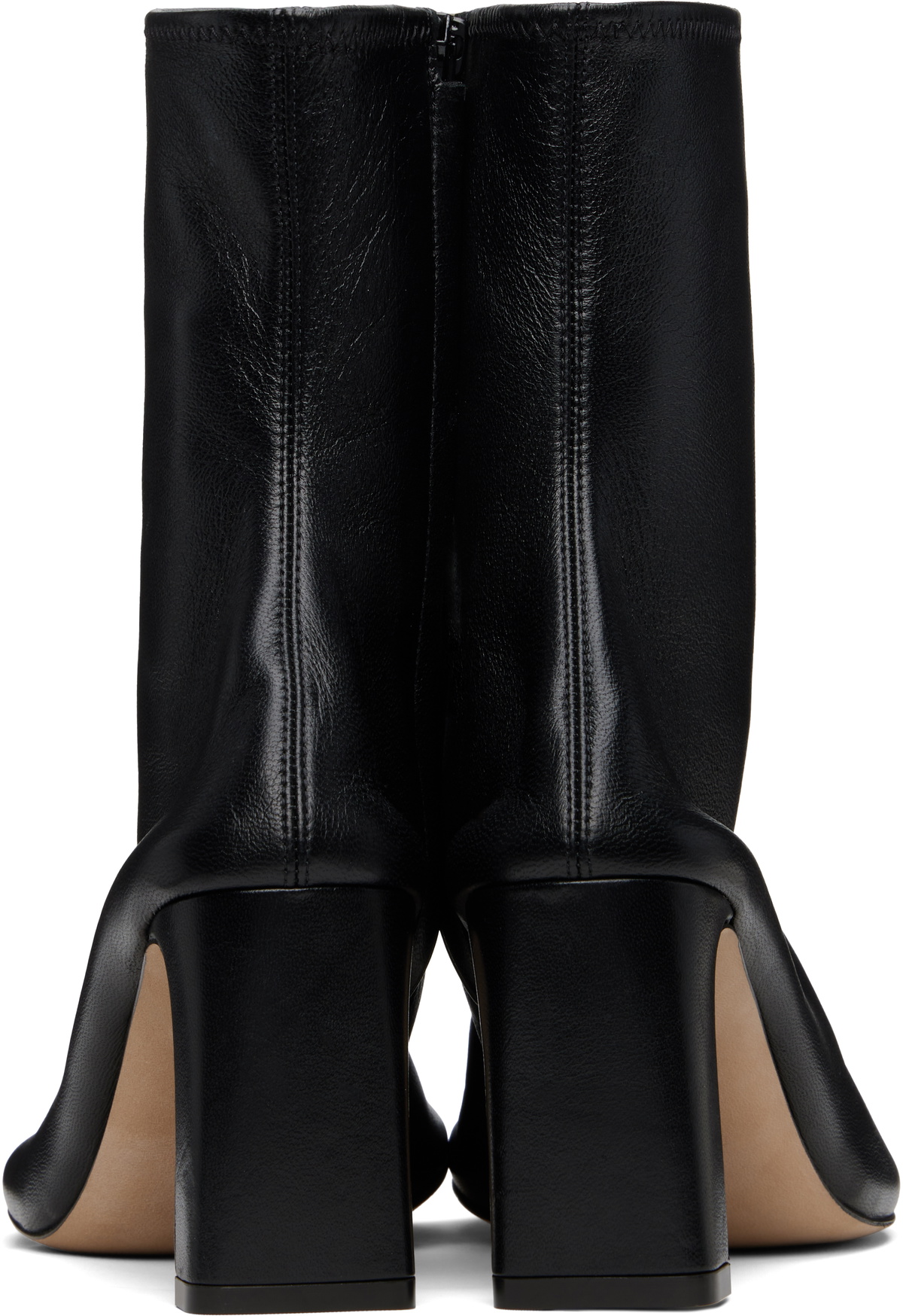 CHRISTEN SSENSE Exclusive Black Tabi Stretch Boots