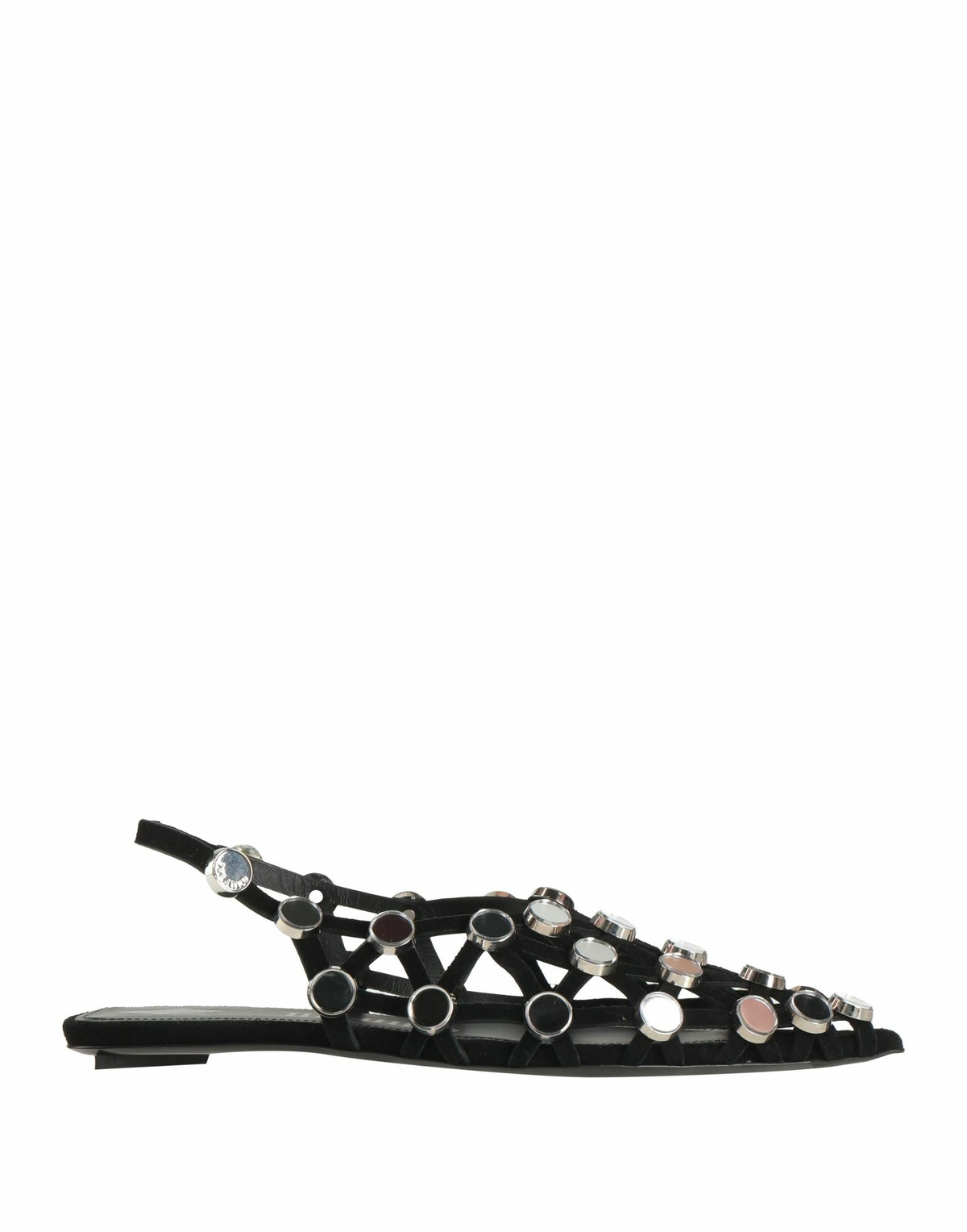 The Attico Womens Ballet flats in Black