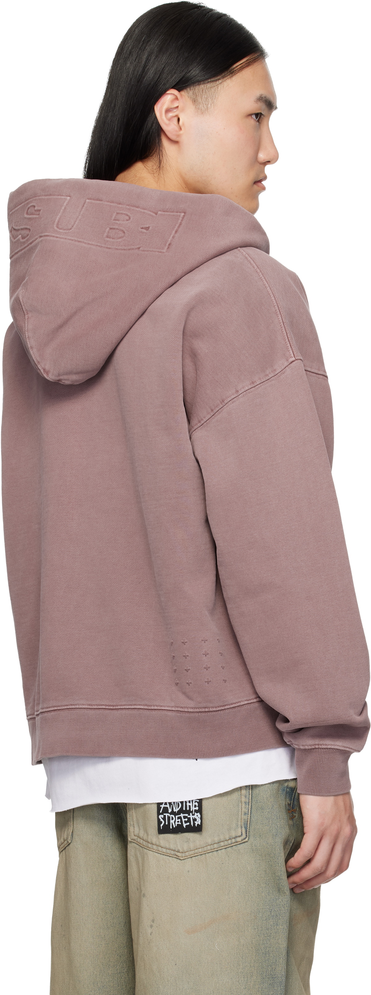 Ksubi Purple Intruder Ekcess Zip Hoodie