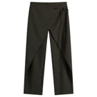 ST. Agni Women's Wrap Rouleau Pants in Umber
