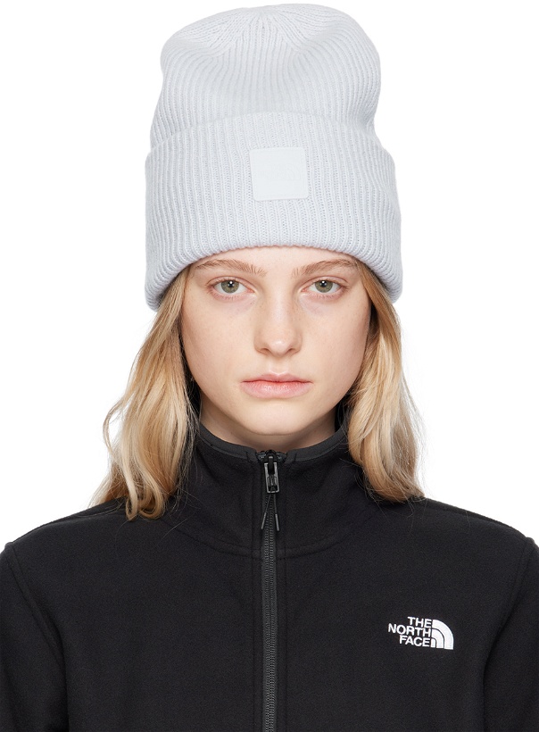 Photo: The North Face Blue Urban Patch Beanie