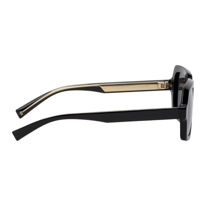 Givenchy Black Rectangular Sunglasses Givenchy