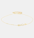 Aliita Casita 9kt yellow gold bracelet with enamel