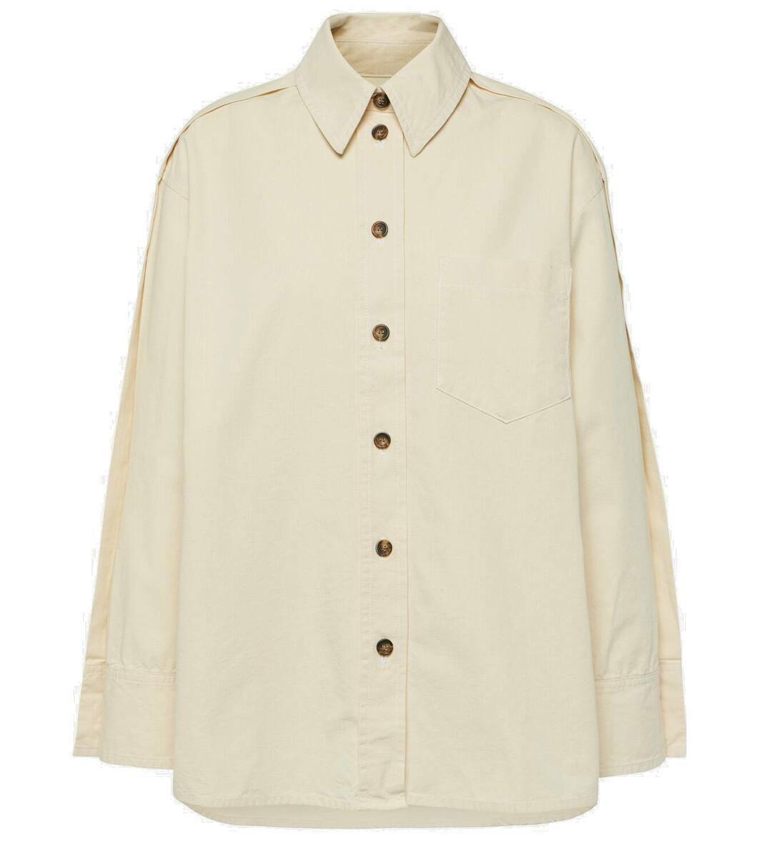 Victoria Beckham Oversized cotton shirt Victoria Beckham