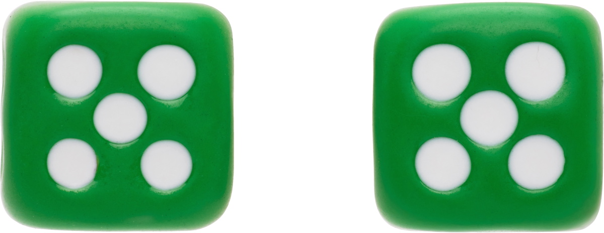 VEERT 'The Enamel Dice' Earrings