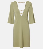 Eres Fabuleuse beaded midi dress