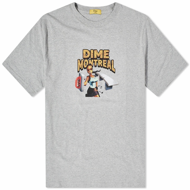 Photo: Dime Men's Lara T-Shirt in Heather Grey