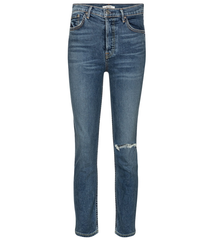 Photo: GRLFRND - Reed high-rise cropped skinny jeans