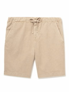 Loro Piana - Straight-Leg Cotton-Blend Bermuda Shorts - Neutrals