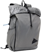 and wander Gray 25L Laminated Backpack