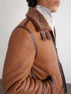 Brunello Cucinelli - Shearling Jacket - Brown