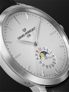 GIRARD-PERREGAUX - 1966 Date and Moon Phases Automatic 40mm Stainless Steel and Leather Watch, Ref. No. 49545-11-131-BB60