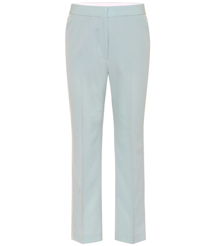 Photo: Stella McCartney - Mid-rise straight cotton pants