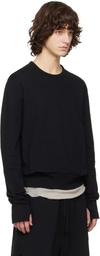 thom/krom Black M S 189 Sweatshirt