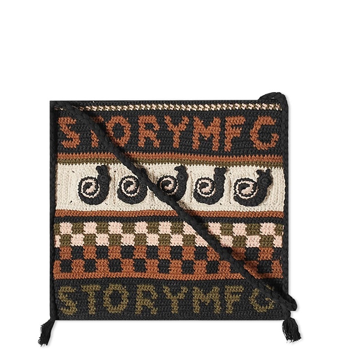 Photo: Story mfg. Crochet Stash Bag in Snail Power