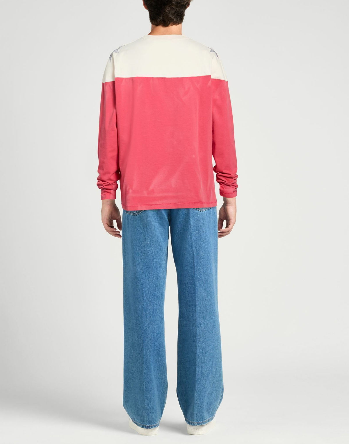 Guess Mens T-shirt Coral