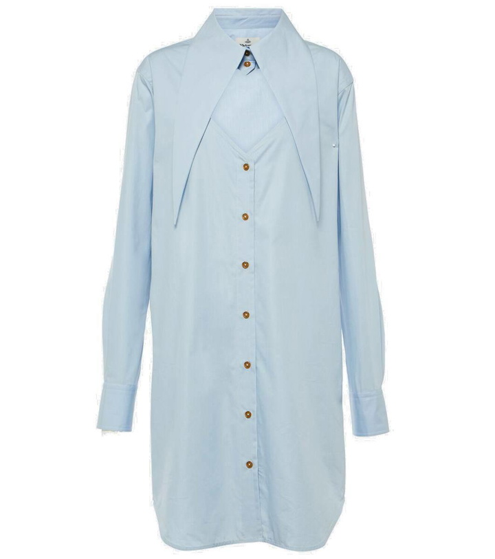 Photo: Vivienne Westwood Heart cutout cotton shirt dress