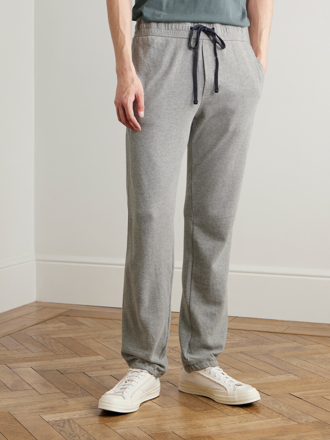 James Perse - Supima Cotton-Jersey Sweatpants - Gray