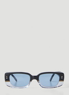 Samhain Gradient Sunglasses in Blue