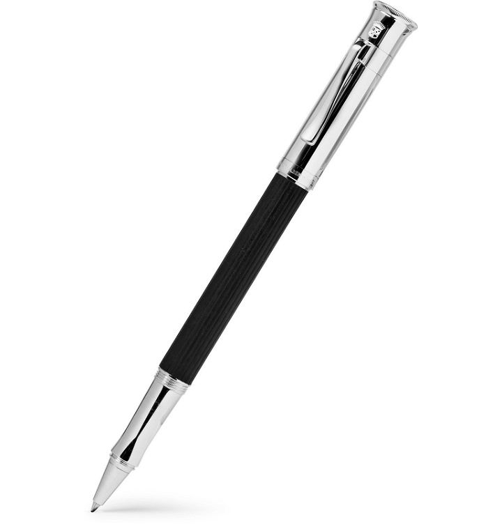 Photo: Graf von Faber-Castell - Ebony and Platinum-Plated Rollerball Pen - Black
