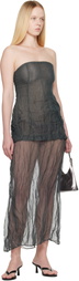 Paloma Wool Gray Mansino Maxi Dress