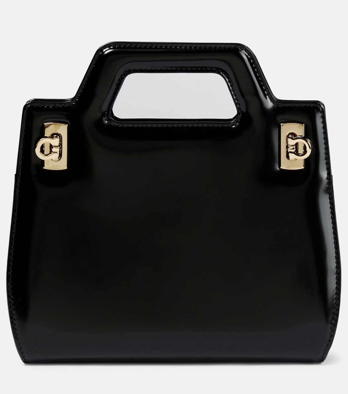Ferragamo - Wanda Mini leather tote bag Salvatore Ferragamo