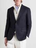 J. Mueser - Waverly Wool Suit Jacket - Blue