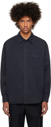 LEMAIRE Black Relaxed Workwear Shirt