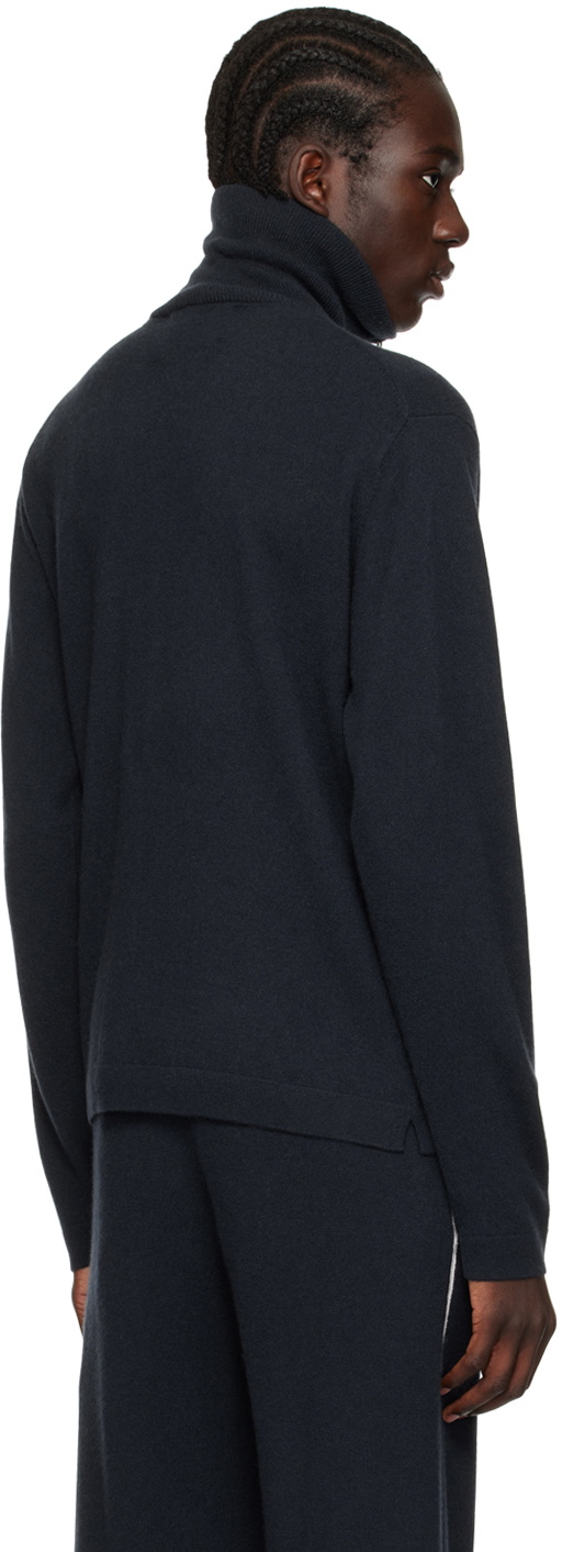 LISA YANG Navy 'The Jakob' Sweater