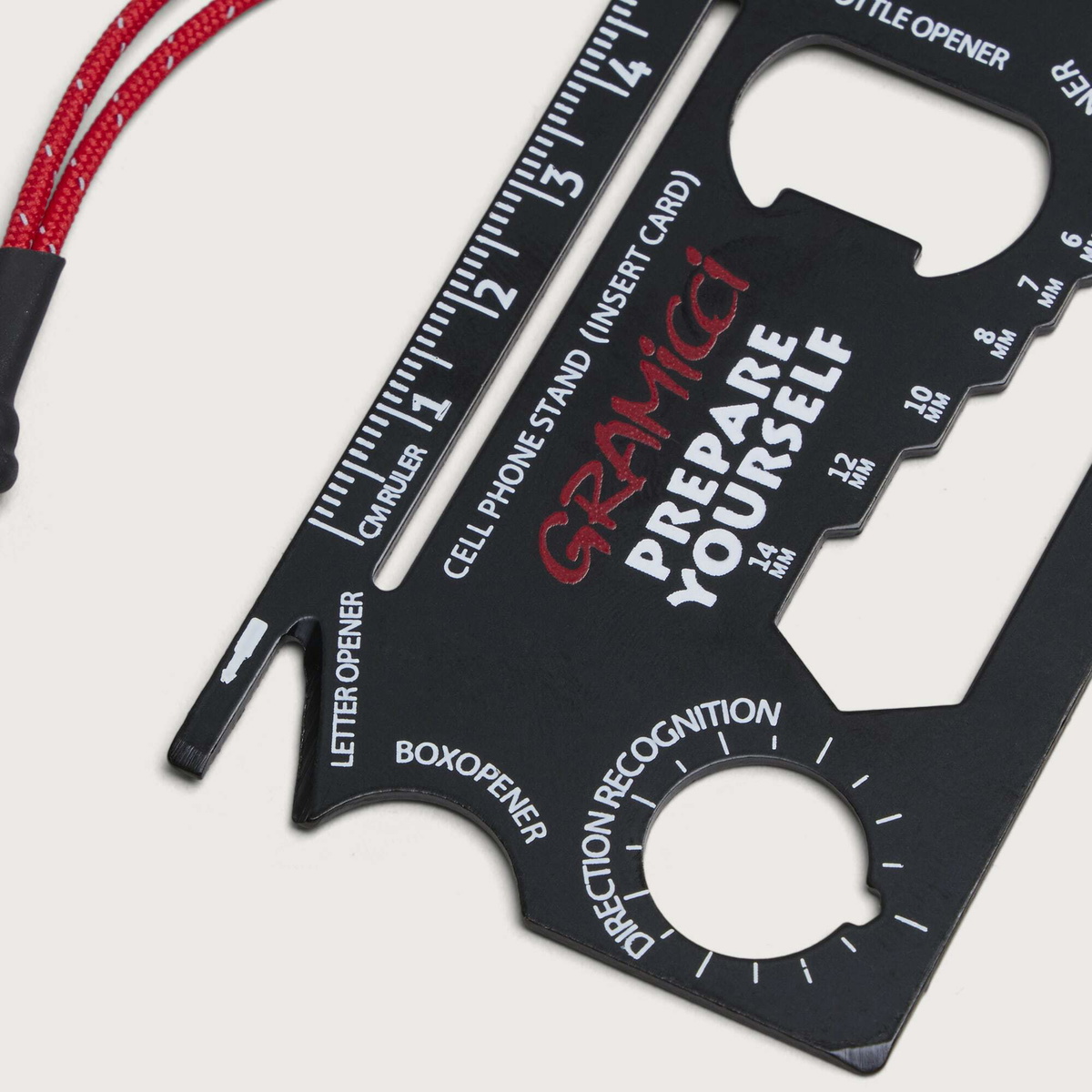 Gramicci Men's Multi-Tool Card in Black