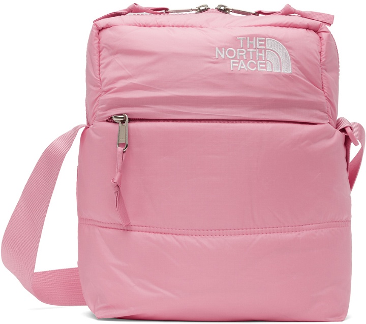 Photo: The North Face Pink Nuptse Bag
