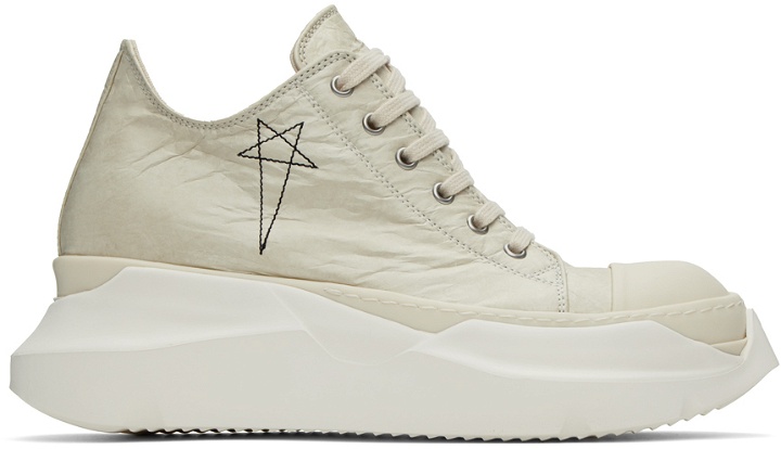Photo: Rick Owens DRKSHDW Off-White Abstract Low Sneakers