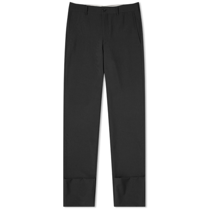 Photo: Comme des Garcons Homme Plus Cuffed Hem Wool Trouser