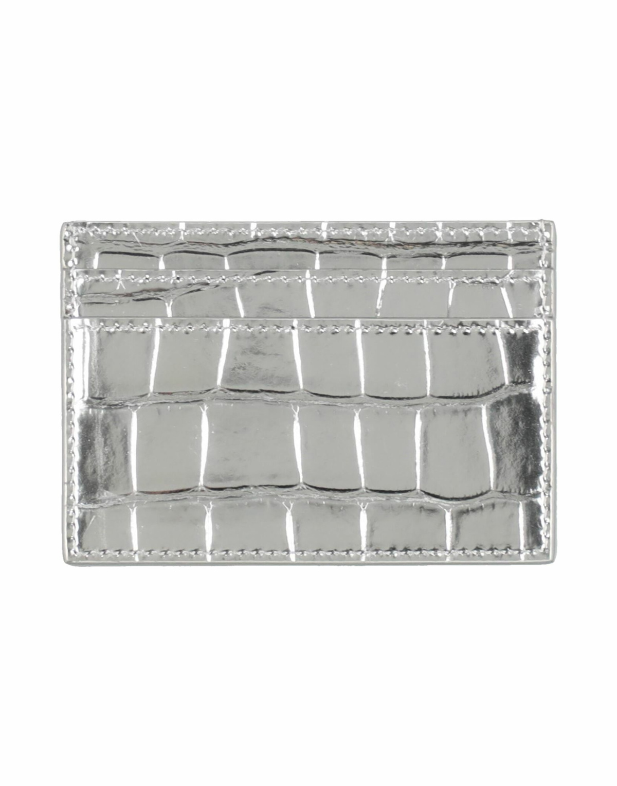 Versace Womens Cardholder in Silver
