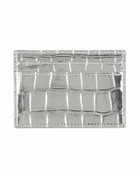 Versace Womens Cardholder in Silver