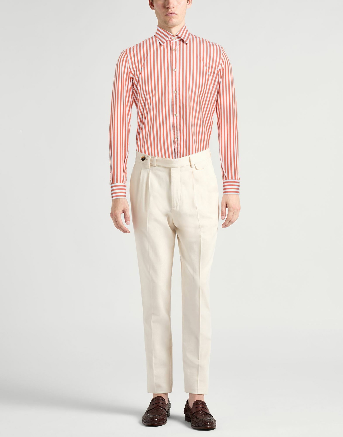 Boglioli Mens Shirt Rust
