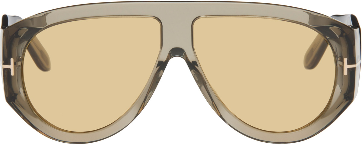 TOM FORD Gray Bronson Sunglasses